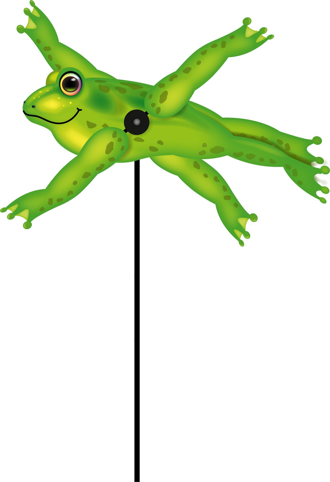 PADDLE SPINNER FROGGY