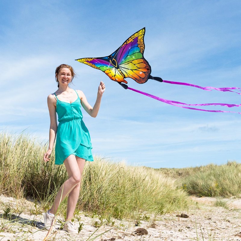 ECOLINE BUTTERFLY KITE RAINBOW