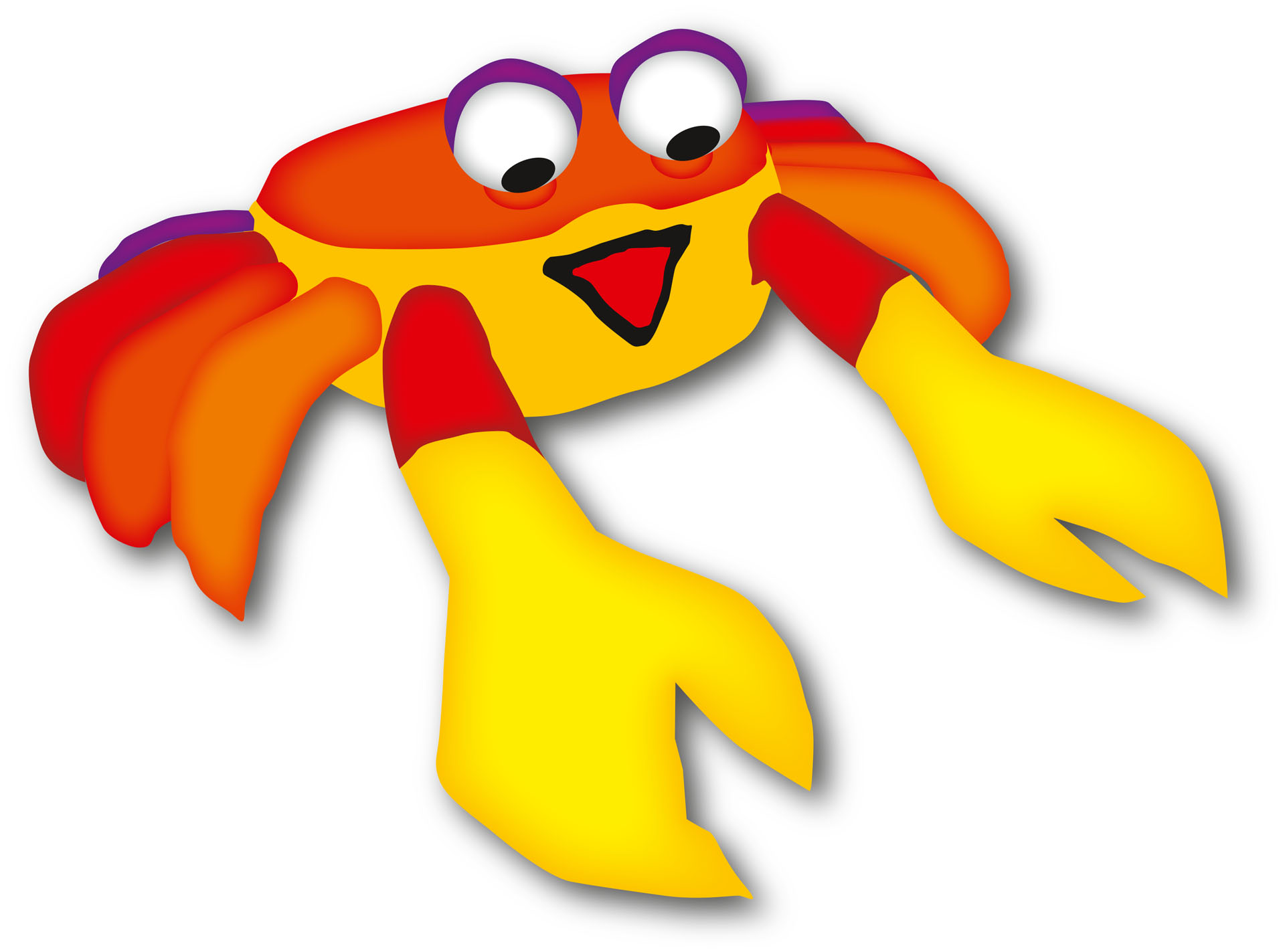 Bouncing Buddies | BOUNCING BUDDY 'BILLY THE CRAB' SUNSET 3M | 126343