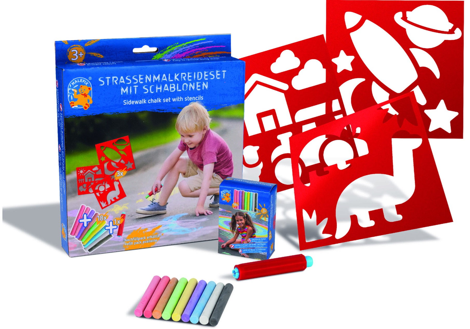 MALEFIX: CHALK ADVENTURE STENCIL SET