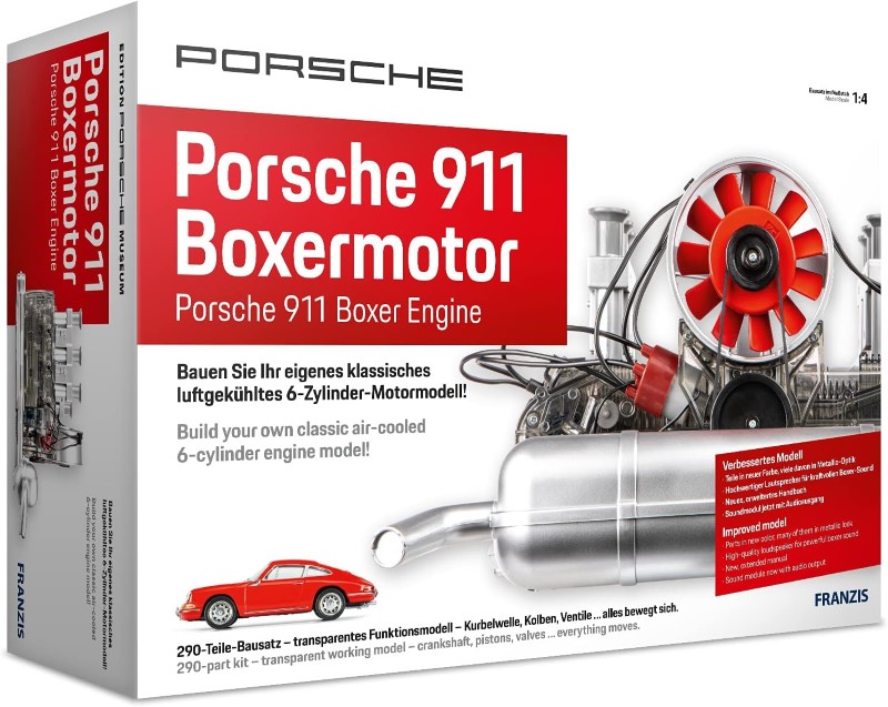 FRANZIS PORSCHE 911 FLAT SIX MODEL ENGINE