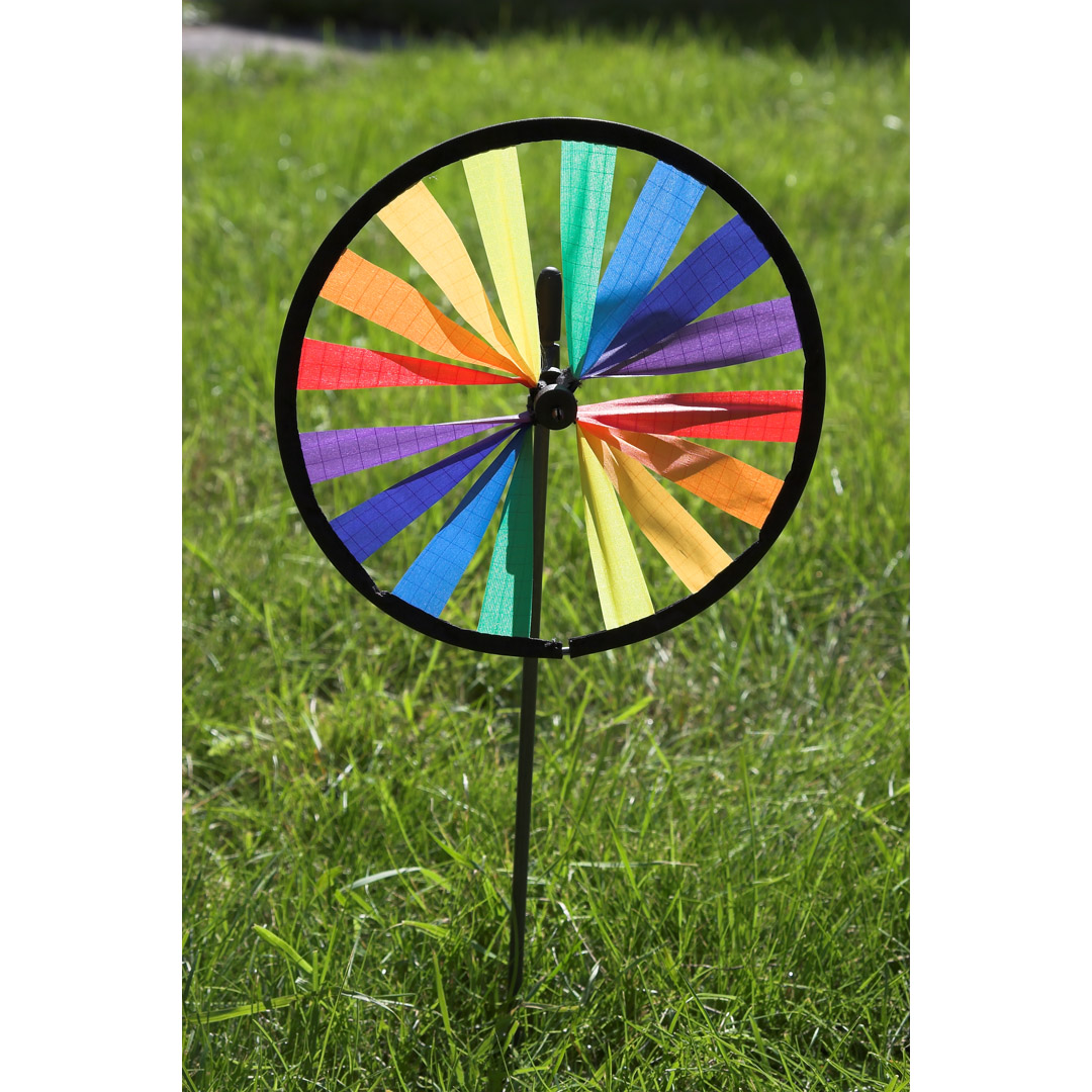 Spirale in dissolvenza vento gioco HQ Magic Wheel Giant DUETTO SPIRAL Gartendeko VENTO BANDIERA dekorad 