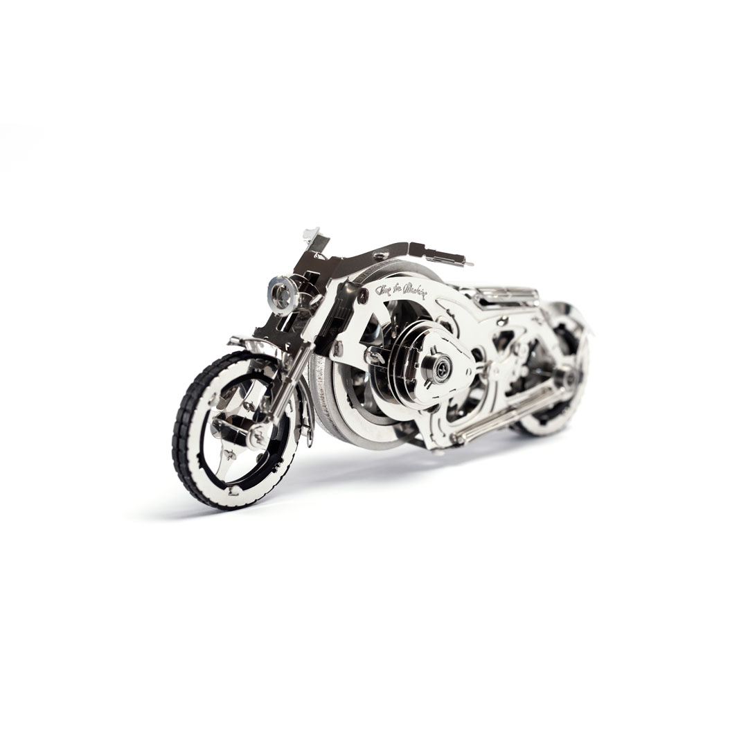 Time for Machine Mechanical Metal 3D Puzzle CHROME RIDER Model assembly 