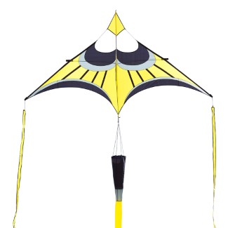 HQ Kites and Designs 12480005 Hq Winder Kite Large Yellow 